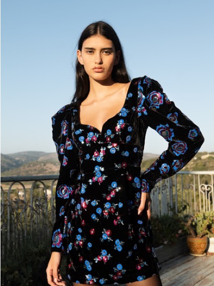 Sabina Musayev Roseritta Dress Sz Medium